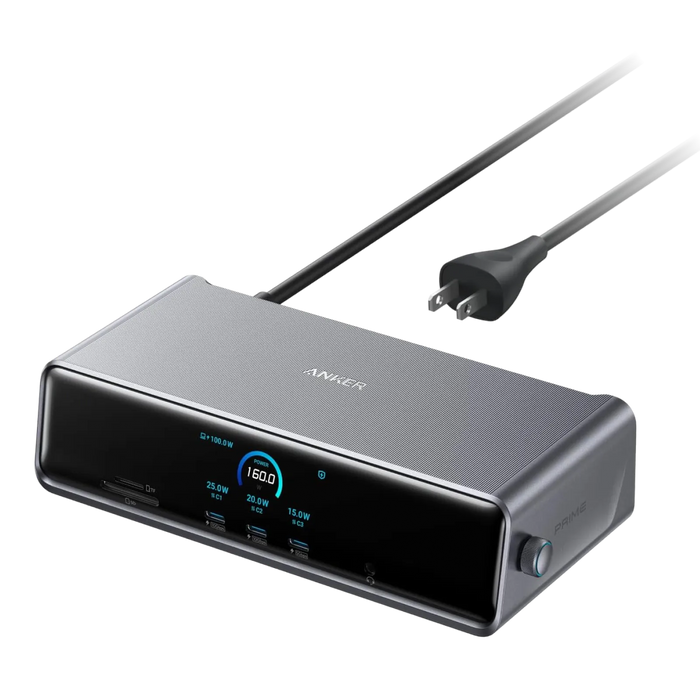 Anker Prime ドッキングステーション (14-in-1, Triple Display, DisplayLink)