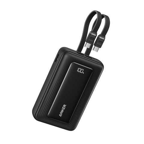 Anker Zolo Power Bank (20000mAh, 45W, Built-In Dual USB-Cケーブル)