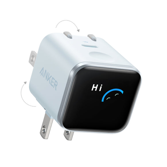 Anker Nano Charger (45W, Display, スイングプラグ)