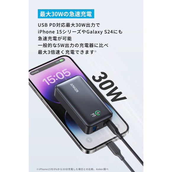 Anker Power Bank (10000mAh, 30W)