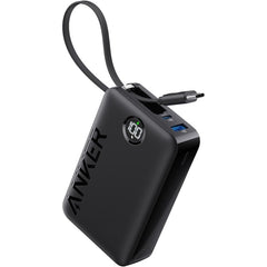 Anker Power Bank (20000mAh, 22.5W, Built-In USB-C ケーブル)