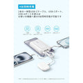 Anker Zolo Power Bank (10000mAh, 35W, Built-In Dual USB-Cケーブル)