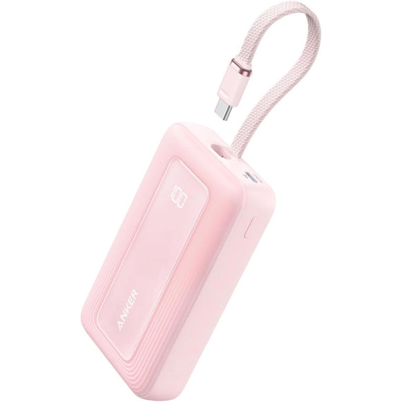 Anker Zolo Power Bank (10000mAh, 30W, Built-In USB-Cケーブル)