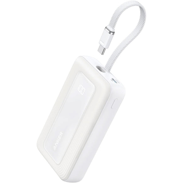 Anker Zolo Power Bank (10000mAh, 30W, Built-In USB-Cケーブル)