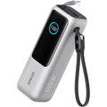 Anker Power Bank (25000mAh, Built-In & 巻取り式USB-Cケーブル)