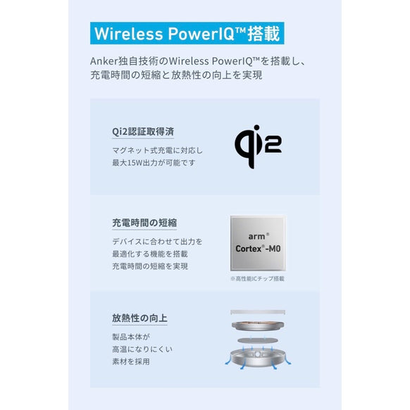 Anker MagGo Wireless Charger (Pad)