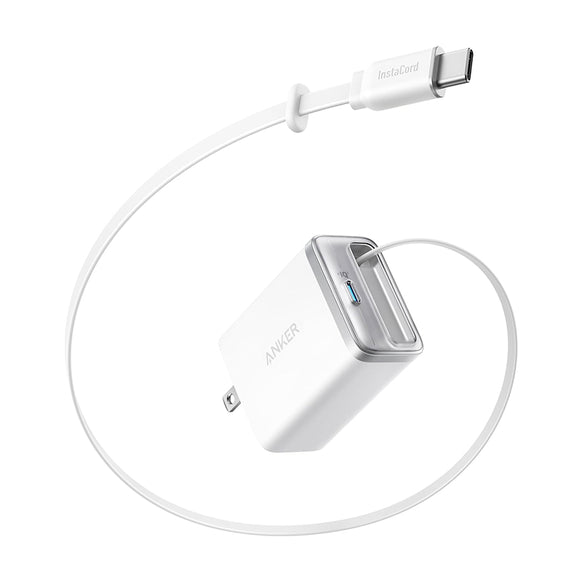 Anker Nano Charger (35W, 巻取り式 USB-Cケーブル)