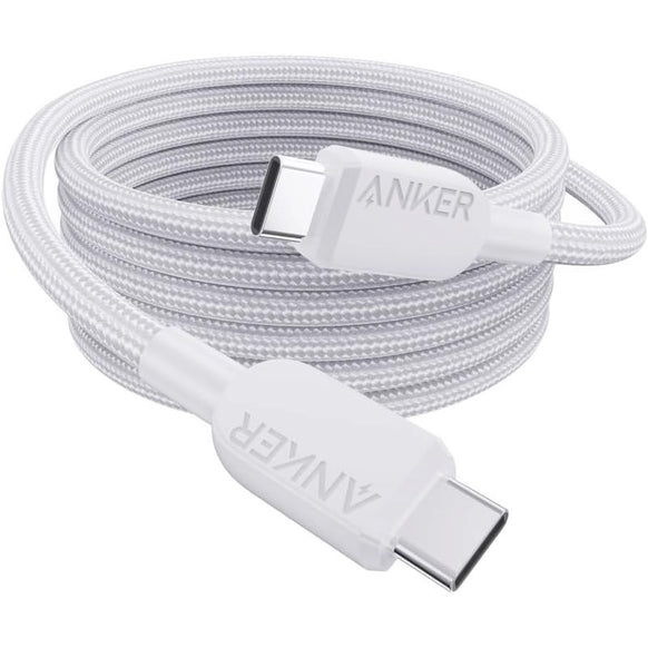 Anker USB-C & USB-C ケーブル (高耐久ナイロン)