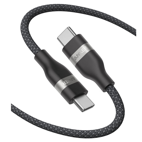 Anker USB-C & USB-C ケーブル (240W, 高耐久ナイロン)
