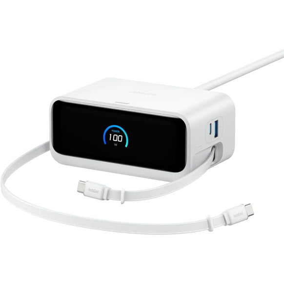 Anker Nano Charging Station (7-in-1, 100W, 巻取り式 USB-Cケーブル)