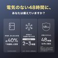Anker Solix S2000 Portable Power Station (ダークグレー) with Anker Solix PS100 Dual Portable Solar Panel