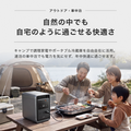 Anker Solix S2000 Portable Power Station (ダークグレー) with Anker Solix PS100 Dual Portable Solar Panel