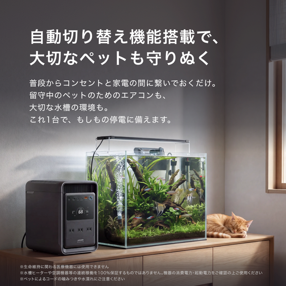 Anker Solix S2000 Portable Power Station (ダークグレー) with Anker Solix PS100 Dual Portable Solar Panel