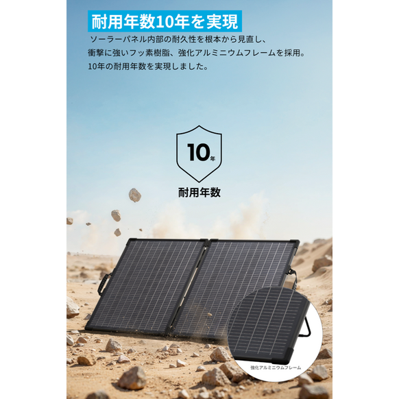 Anker Solix PS100 Dual Portable Solar Panel