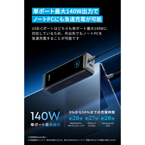 Anker Prime Power Bank (26250mAh, 300W) with Anker Prime Charging Base (150W, 3 Ports)