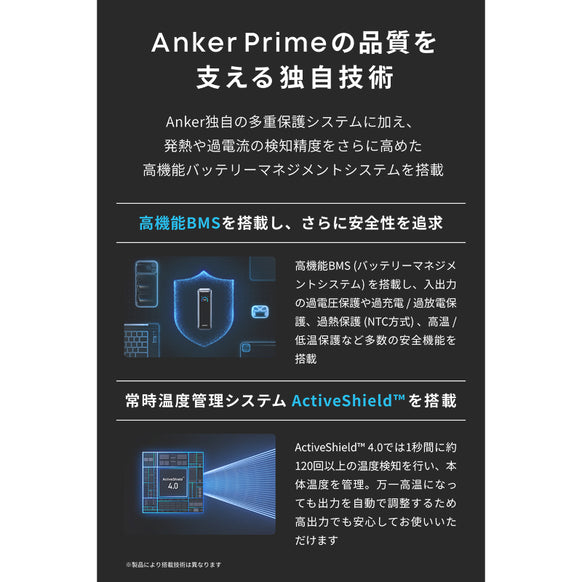Anker Prime Power Bank (20100mAh, 220W) with Anker Prime Charging Base (150W, 3 Ports)