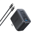 Anker Nano Charger (70W, 3 Ports) with USB-C & USB-C ケーブル