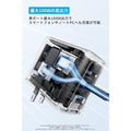 Anker Charger (100W, 3 Ports) with USB-C & USB-Cケーブル