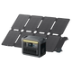 Anker Solix C1000 Portable Power Station with Anker Solix PS100 Compact Portable Solar Panel
