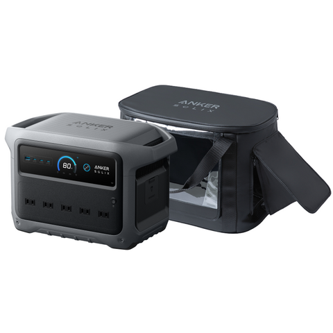 Anker Solix C1000 Gen 2 Portable Power Station with Anker Solix C1000 / C800 専用防塵 & 防水バッグ