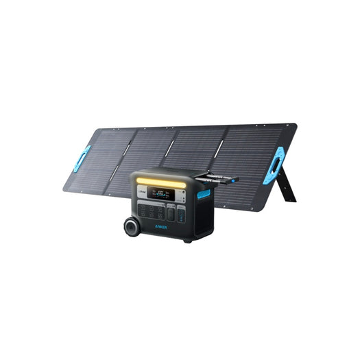 Anker Solix C800 Plus Portable Power Station with Anker Solix PS200 Portable Solar Panel
<