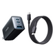 Anker PowerPort Ⅲ 3-Port 65W Pod with USB-C & USB-C ケーブル
