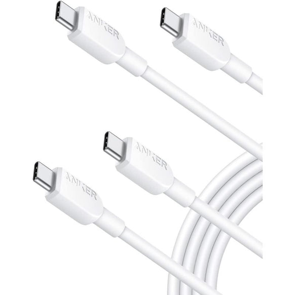 Anker 310 USB-C & USB-C ケーブル ホワイト 2本セット