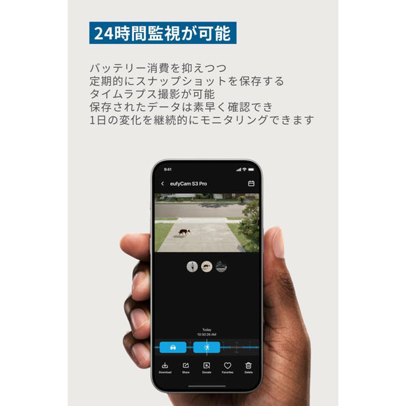 Eufy eufyCam S3 Pro 増設用カメラ