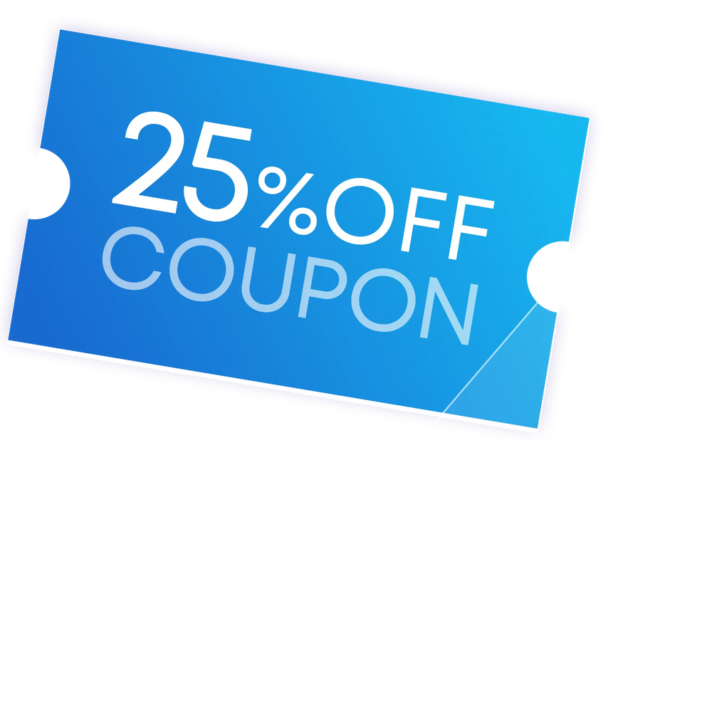25%OFFクーポン