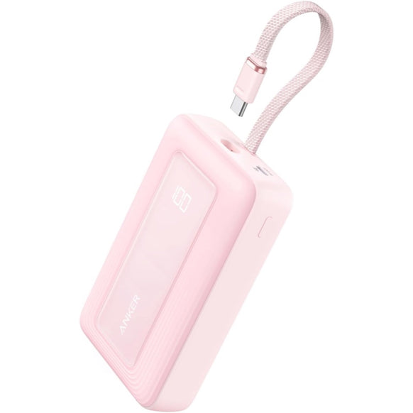Anker Zolo Power Bank (20000mAh, 30W, Built-In USB-Cケーブル)