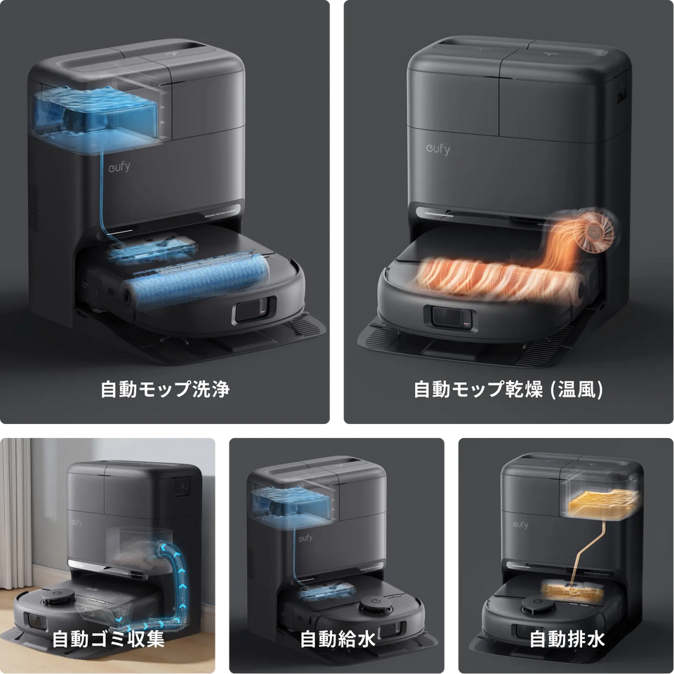全自動クリーニングステーション