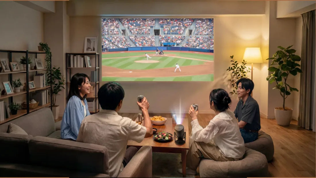 大画面で楽しむリビング
