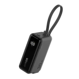 Anker Power Bank （30W, Fusion, Built-In USB-C ケーブル） black