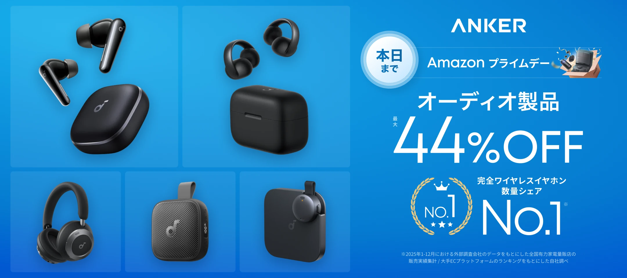 Ankerオーディオ製品セール