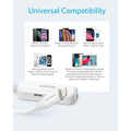 Anker ライトニング & 3.5mm ヘッドフォンジャック搭載 充電アダプタ