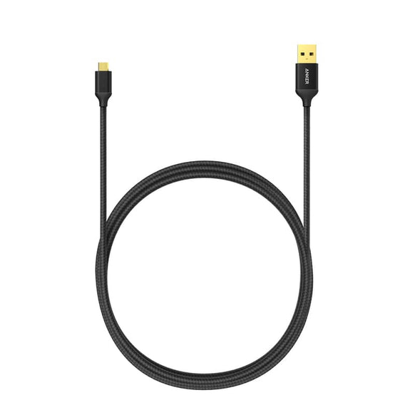 Anker 高耐久ナイロン Micro USB ケーブル 3.0m