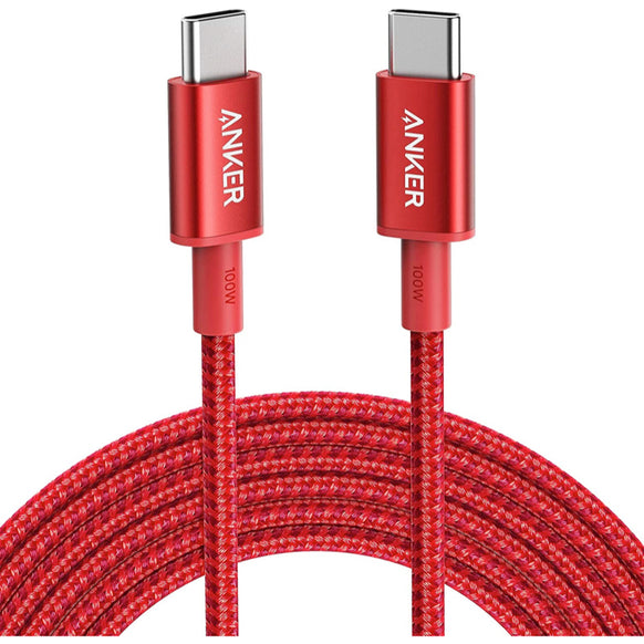Anker 高耐久ナイロン USB-C & USB-C ケーブル 3.0m