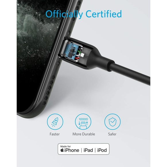 Anker PowerLine III USB-C & ライトニング ケーブル 0.9m