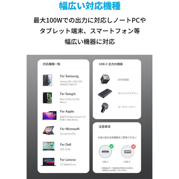 【3本セット】Anker 333 高耐久ナイロン USB-C & USB-C ケーブル