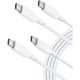 Anker PowerLine III USB-C & USB-C 2.0 100W ケーブル 1.8m 2本セット