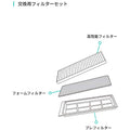 Eufy RoboVac 交換用フィルターセット (L70 Hybrid 対応)